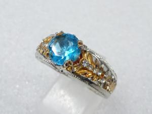 色石　指輪(22号)